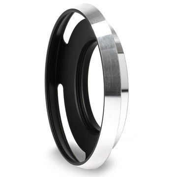 Ø 82mm Universal Camera Lens Hood for Universal Ø 82mm - Metal Screw-in Cylindrical / Round Lens Shade from CELLONIC