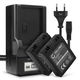 2x 680mAh 7.4V + Chargeur