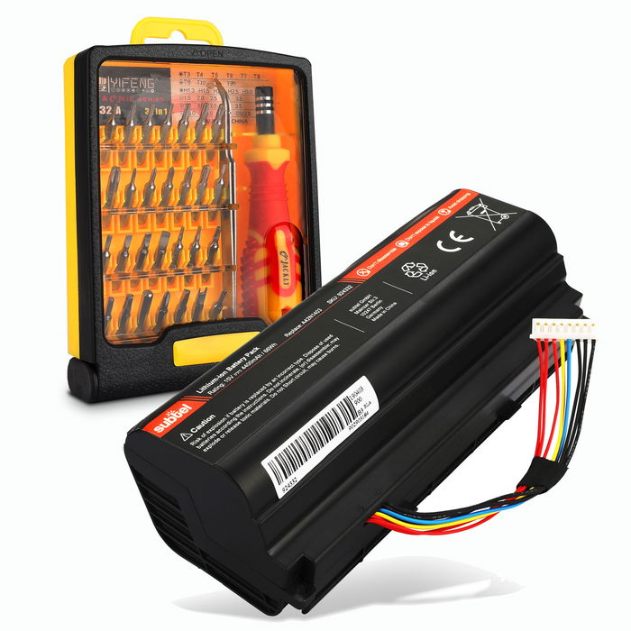 ASUS G751J Batterie + kit d'outils 4400mAh de subtel