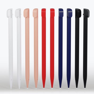 Pack de 10x stylets de couleur compatibles avec Nintendo 2DS - stylet écran tactile haute précision pour jouer à vos jeux vidéo sans rayer l'écran