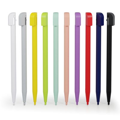 Pack de 10x stylets de couleur compatibles avec Nintendo DS Lite - stylet écran tactile haute précision pour jouer à vos jeux vidéo sans rayer l'écran