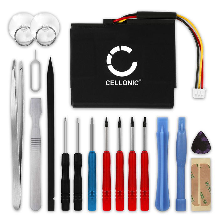 TomTom Via 135 Batterie + kit d'outils 800mAh de CELLONIC