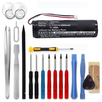 Batterie VF5 3000mAh pour TomTom GO 500, GO 300, GO 510 - + kit d'outils