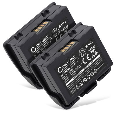 2x Batterie BPK268-001-01-A,BMO010002 1800mAh pour terminal de paiement Verifone VX680