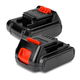 2x 2500mAh 14.4V