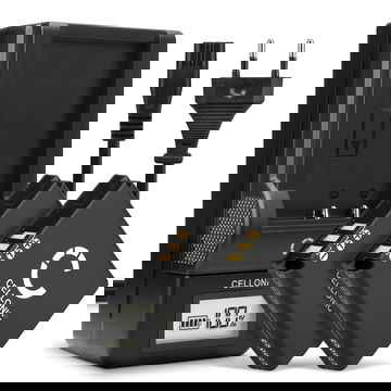 2x LB-080 Camera Battery + Charger Set for Kodak PIXPRO SP360, SP360 4K, SP1, SP1 HD, Orbit360 4K, PlaySport Zx5, LB-080 1100mAh Replacement Battery LCD Smart Charger