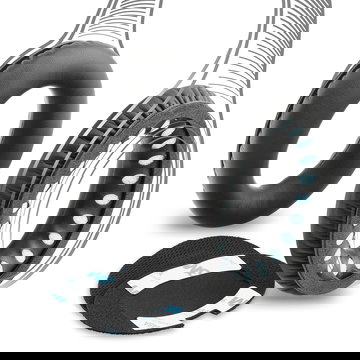 subtel Replacement Ear Pads for Bose QuietComfort 25, QuietComfort 15, QuietComfort 2 Headphone Covers Soft Foam Earpads Over Ear Headphone Cushions / Earphone Cups