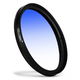 Ø 37mm Filtre Dégradé Bleu
