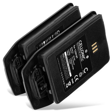 2x Batterie 1220187 1100mAh pour téléphone fixe Aastra DT413 DT423 DT433