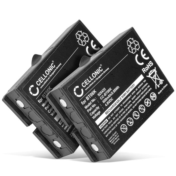2x Ikusi BT06K Batterie 600mAh de subtel