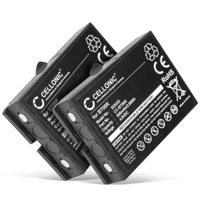 2x Batterie BT06K pour télécommande Ikusi TM70, T70-1, T70-2, T71 600mAh