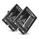 2x Battery (600mAh, 4.8V)