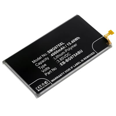 Batterie EB-BG975ABU 4000mAh pour téléphone portable Samsung Galaxy S10 Plus (SM-G975)