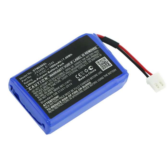 Satlink WS-6906 Batterie 1000mAh de subtel