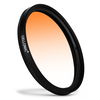 Ø 62mm Filtre Dégradé Orange