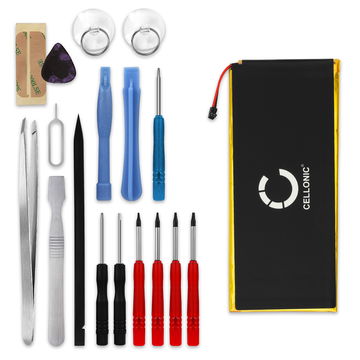 Pack batterie 2700mAh et outils pour téléphone portable Motorola Moto G5s / G6 - kit pour remplacement facile d'une batterie HG30 de smartphone GSM