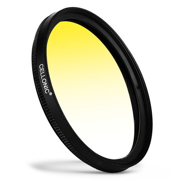 Filtre gradient couleur Jaune pour Panasonic Lumix Ø 37mm