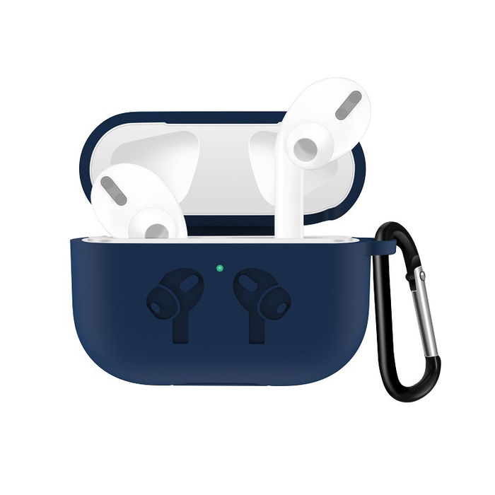 Étui de protection en Silicone couleur Bleu pour Apple AirPods Pro - coque souple antidérapante haute résistance