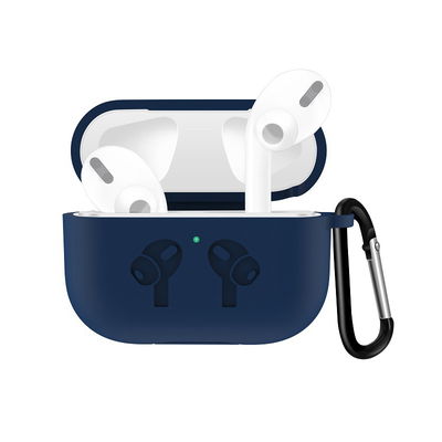Étui de protection en Silicone couleur Bleu pour Apple AirPods Pro - coque souple antidérapante haute résistance
