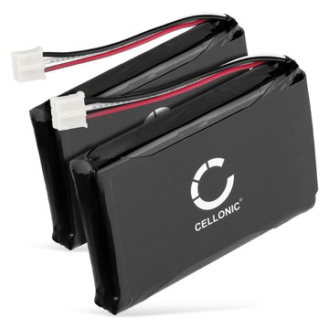 2x Batterie 131-0477, LB-205 1200mAh pour terminal de paiement Safescan 6185
