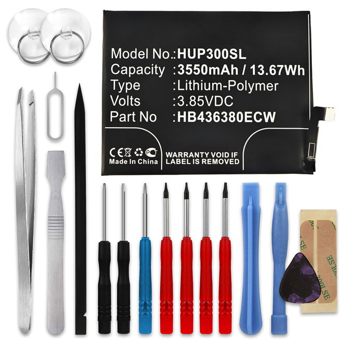 Huawei P30 Batterie + kit d'outils 3550mAh de CELLONIC