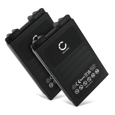 2x Batterie Autec CB71.F, FUA10, UTX97 transmitter MH0707L, NC0707L (2000mAh, 7.2V) de CELLONIC