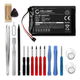 1x Battery (1000mAh, 3.7V) + Tool-kit