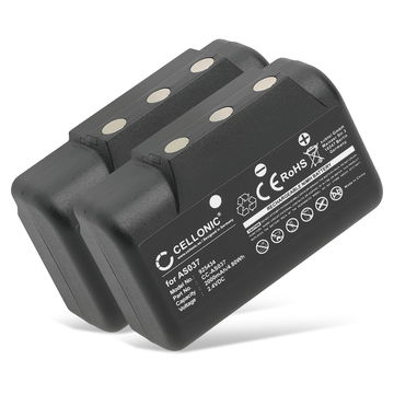 2x Batterie IMET BE5000, I060-AS037, M550S Wave L, Wave S AS037 (2000mAh, 2.4V) de CELLONIC