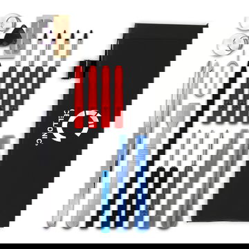 Pack batterie 1700mAh et outils pour téléphone portable Apple iPhone 5S (A1453 / A1518 / A1528 / A1530 / A1533 / A1457) - kit pour remplacement facile d'une batterie 616-0720 de smartphone GSM