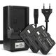 2x 1600mAh 7.4V + Chargeur