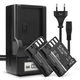 2x 1250mAh 7.4V + Chargeur