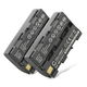 2x 1400mAh 3.7V