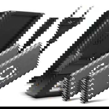 Pack de 2x batteries NP-80 NP-82 700mAh pour appareil photo Casio Exilim TR150 H15 ZS5 H50 Z35 ZS6 Z1 H5 Z16 Z2 Z33 Z330 NP80 NP82 - Avec chargeur et câble d'alimentation