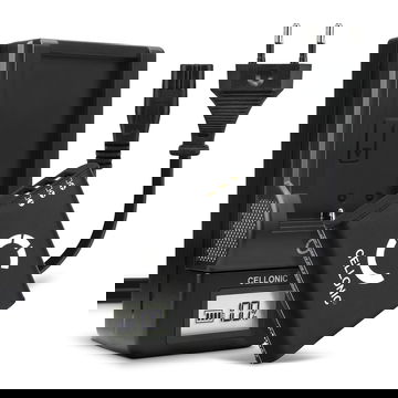 2x CELLONIC Camera Battery for Ricoh GR III G900 G900SE GR IIIx WG-6 Replacement DB-110 Battery 1100mAh Backup + Charger 