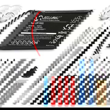 Batterie pour Sony PlayStation 4 Dualshock 4 Wireless Controller (Version 2) 1000mAh + kit d'outils de CELLONIC