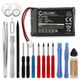 1x Battery (1000mAh, 3.7V) + Tool-kit