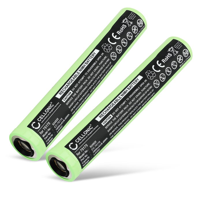 2x Streamlight 76001 Batterie 1800mAh de subtel