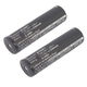 2x 2200mAh 3.7V