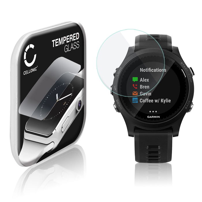 Protection d'écran en verre pour montre connectée Garmin Forerunner 935 (2.5D, haute résistance 9H, 0,33mm, Full Glue)