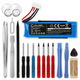 1x Battery (3000mAh, 3.7V) + Tool-kit