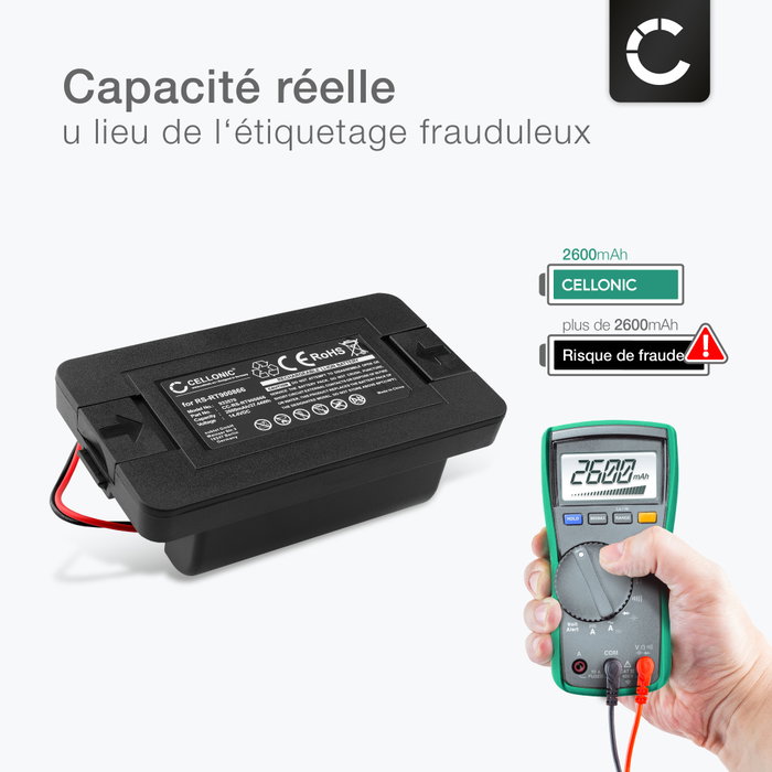 Rowenta RS-RT900866 batteria Li-On 14,8V Robot EXPLORER 20 E 40, X-PLORER 45-50 - 60, SMART FORCE ESSENTIAL