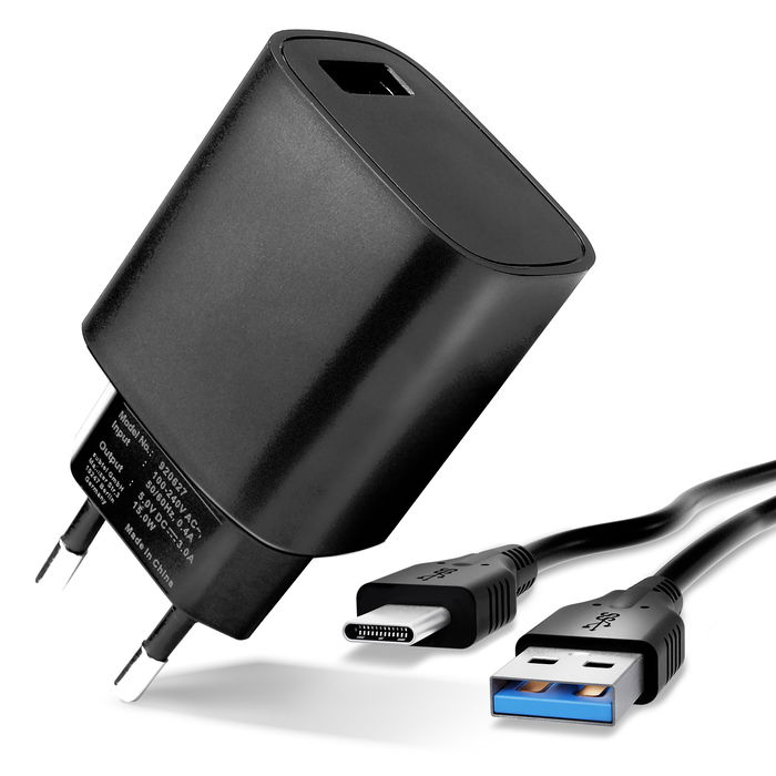 Blackview BV9100 Chargeur + Câble USB - 1m Câble de charge et adaptateur secteur de CELLONIC