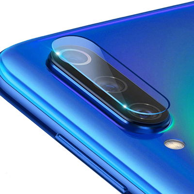 CELLONIC protection en verre pour objectif téléphone compatible avec Samsung Galaxy A70 (SM-A705) - Resistance 9H 0,33mm Full Glue protége lentille Transparent