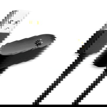 Câble Smartwatch Connector pour montre FitBit Ace 2 / Inspire / Inspire HR transfert de données et charge noir en PVC