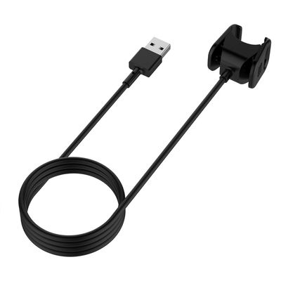 Câble Smartwatch Connector pour montre FitBit Charge 3 transfert de données et charge noir en PVC
