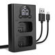 Chargeur Double + Câble USB