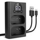 Chargeur Double + Câble USB