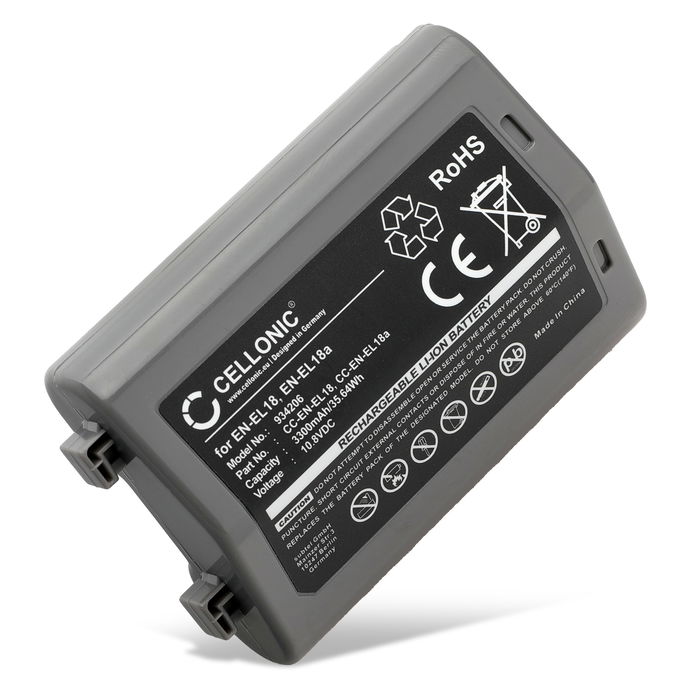 Nikon D6 Batterie 3300mAh de subtel
