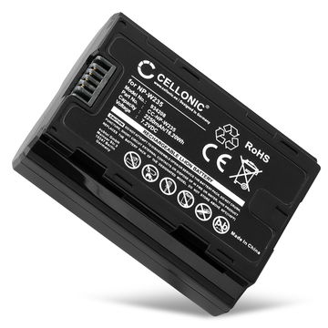 Battery for FujiFilm GFX100S, GFX 50S II, X-T4, X-H2, NP-W235 NP-W235 (2250mAh, 7.2V) from CELLONIC