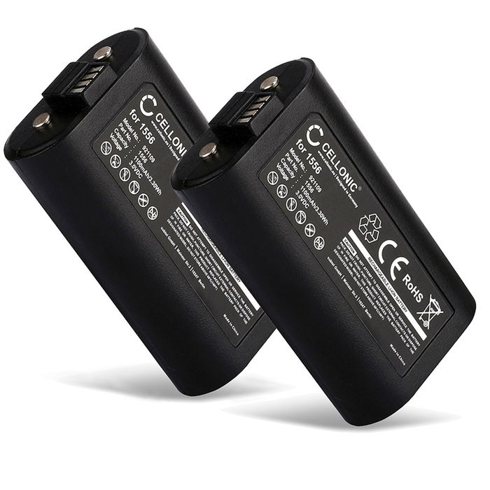 2x Microsoft Xbox Series S Controller Batterie 1100mAh de CELLONIC